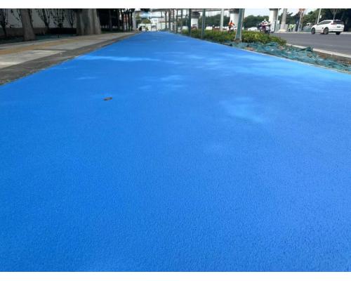 收費站水性EAU彩色防滑路面