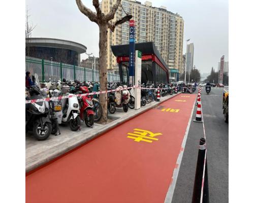 坡道聚合物彩色路面性能