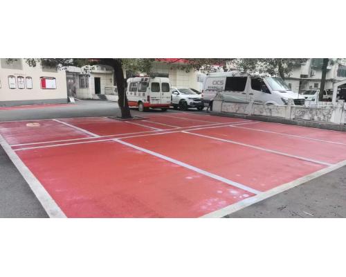 高速公路水性彩色路面施工