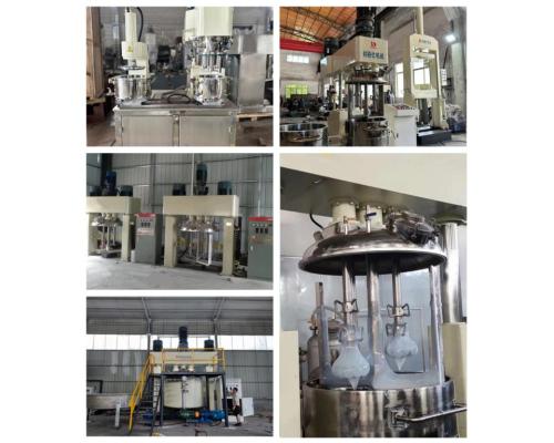 1100L環(huán)氧成分膠生產(chǎn)設備強力分散機