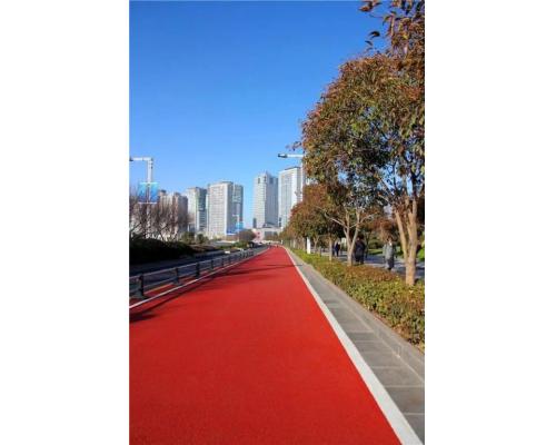 環島水性EAU彩色防滑路面養護