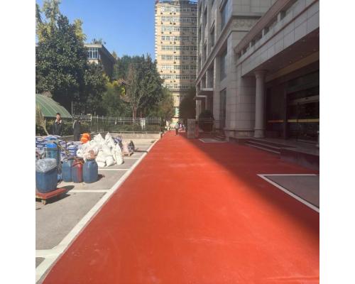 水性聚合物彩色防滑路面抗老化