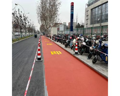 坡道水性聚合物彩色防滑路面
