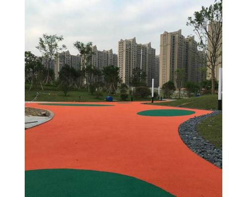 彩色水性聚合物路面