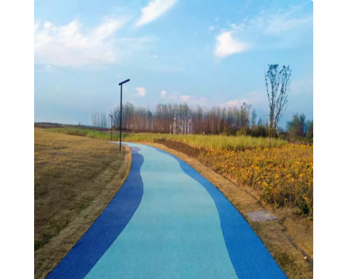 坡道水性聚合物彩色防滑路面防水