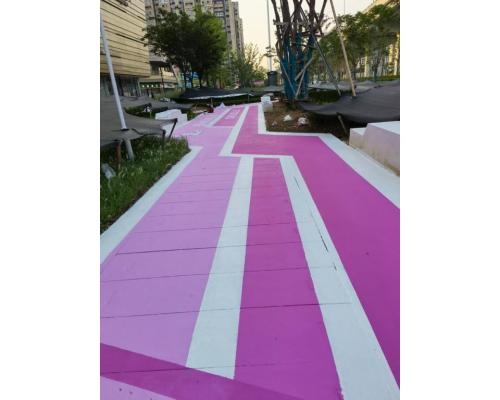 隧道进出口水性SP彩色防滑路面