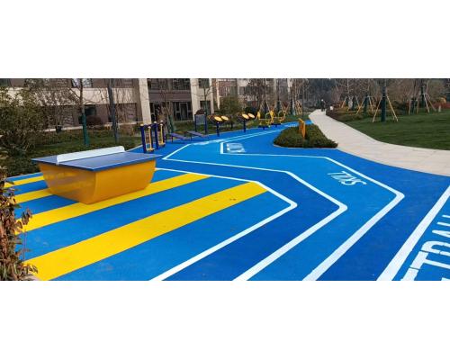 城市道路水性EAU彩色防滑路面