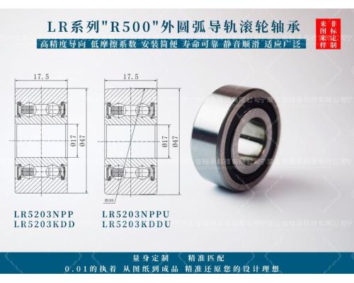LR5203NPPU轴承LR5203KDDU导轨滚轮轴承