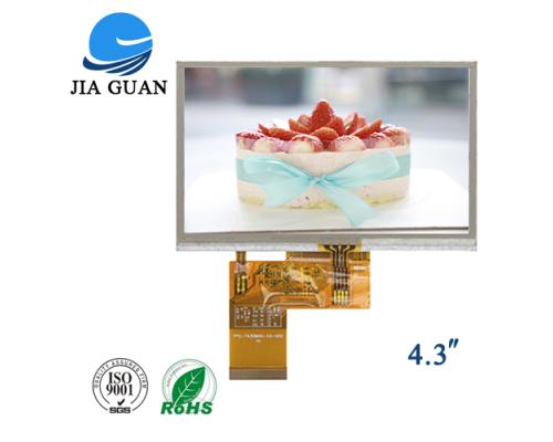 JGT043W40ON03-4.3寸TFT组装屏