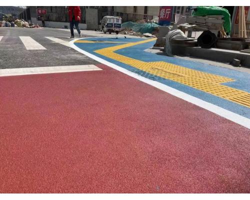高架路水性彩色路面