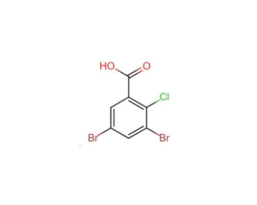 2-氯-3,5-二溴苯甲酸