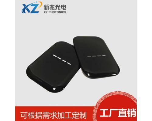 AG/AR镀膜黑色钢化玻璃表面丝印镜片高精度
