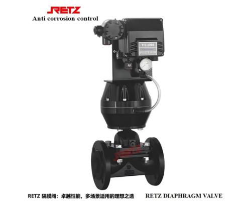 RETZ进口气动调节型隔膜阀