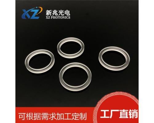 环形玻璃窗口片耐高温高压透光性优适用于特种光源光学仪器等领域