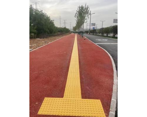景点聚合物盲道