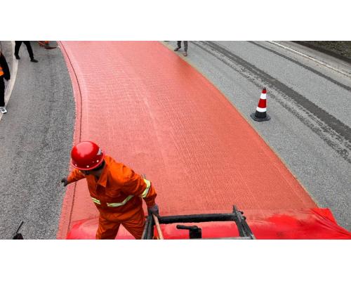 赛车厂高分子彩色路面
