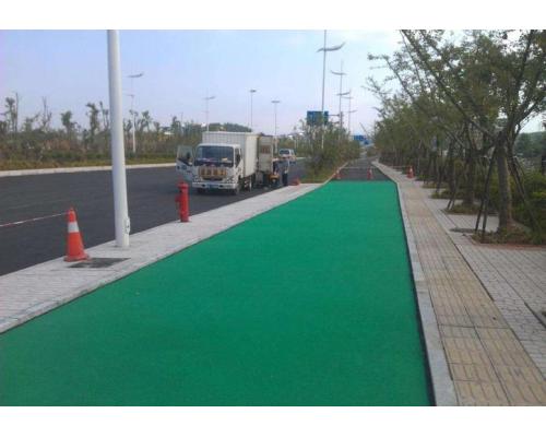 交叉路口水性SP彩色防滑路面