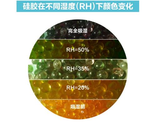 无钴变色硅胶橙黄色吸湿器硅胶