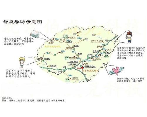 景区自助导览机精准触发讲解多语种讲解