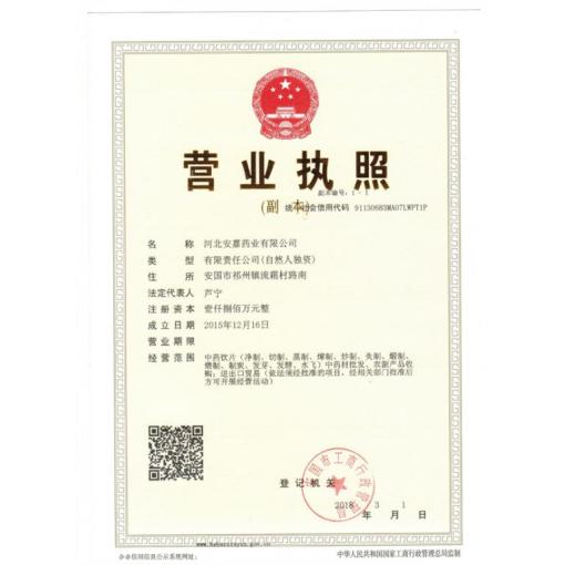 工商营业执照