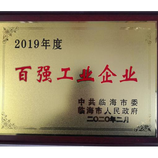 2019年度百强工业企业<