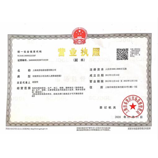 工商营业执照
