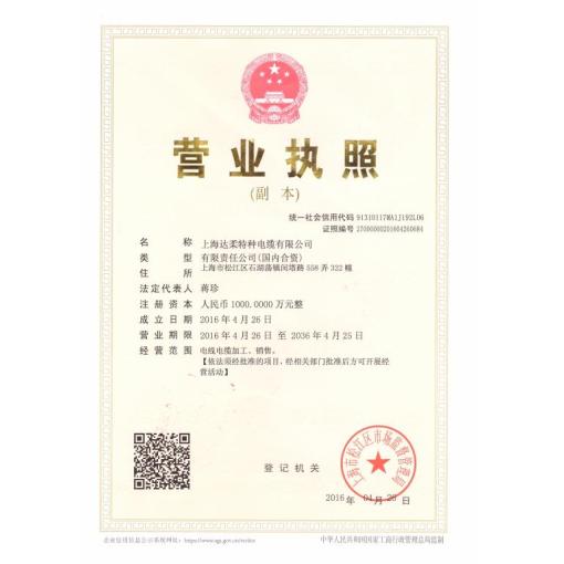 工商營(yíng)業(yè)執(zhí)照