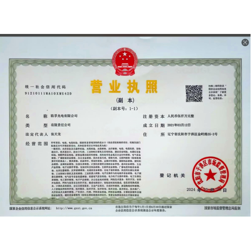 工商营业执照
