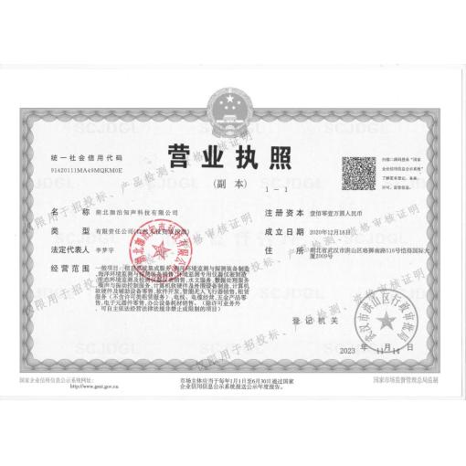 工商营业执照